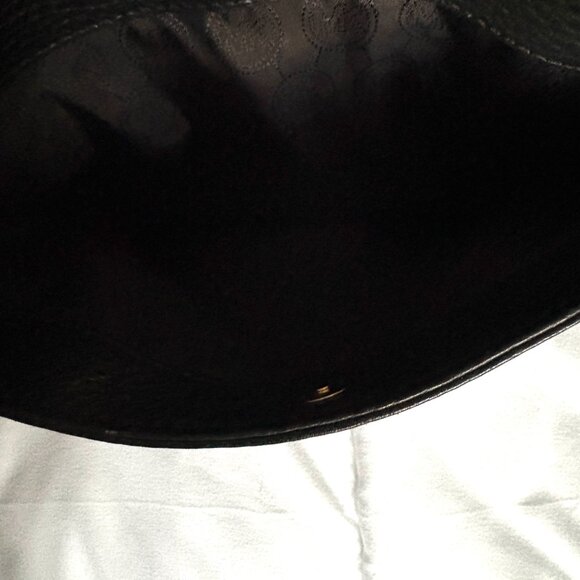 Michael Kors Pebbled Leather Black Crossbody Double Zip Adjustable Strap - Picture 5 of 11